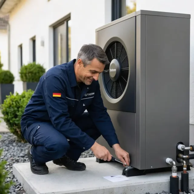 Effiziente Wärmepumpen-Montage und Heizungsbau in Bochum – Meisterbetrieb Musa Alparslan Güldes.
